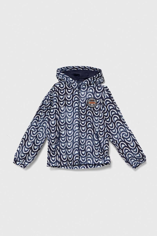 Detská bunda Guess L4GL00.WCFM0.PPYH tmavomodrá SS24