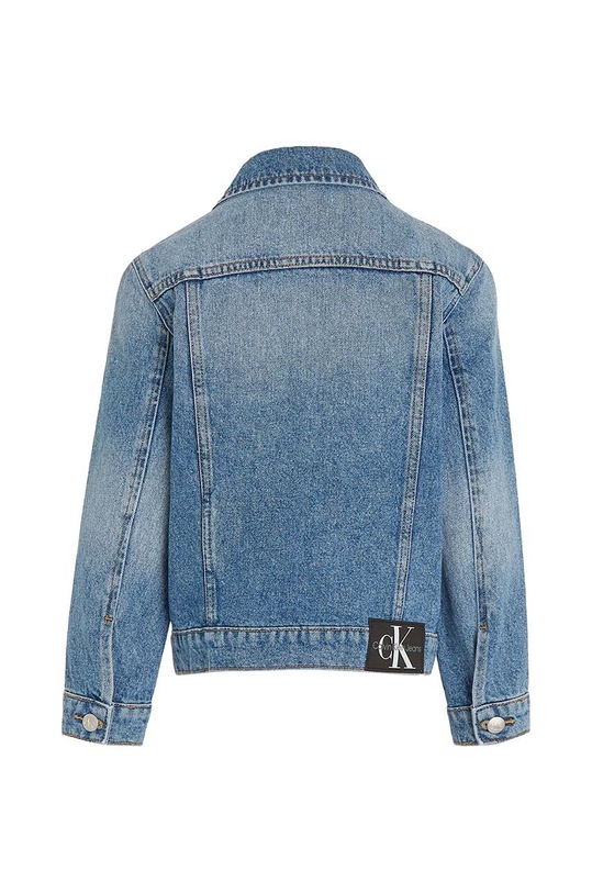 Мальчик Детская джинсовая куртка Calvin Klein Jeans IB0IB02011.PPYH голубой