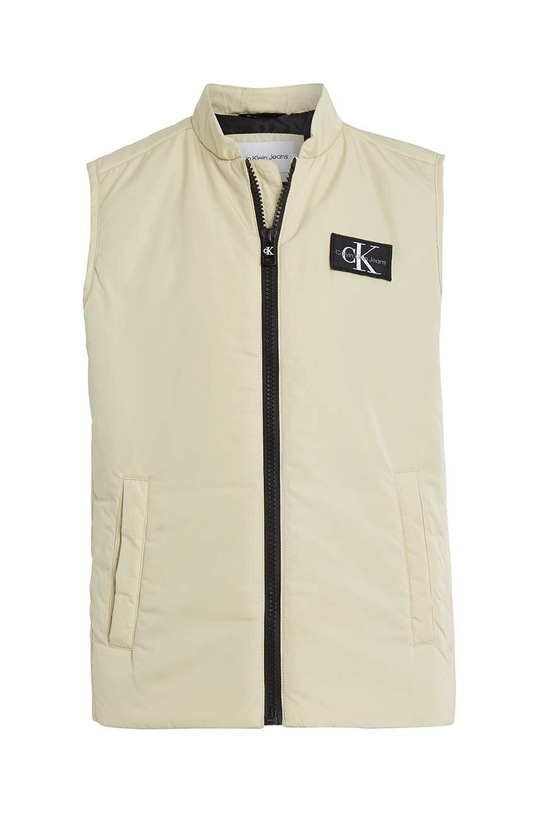 Дитяча безрукавка Calvin Klein Jeans IB0IB02085.PPYH бежевий SS24