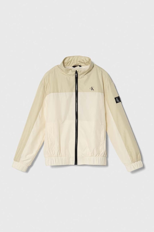 Calvin Klein Jeans giacca a vento bambini non isolato beige IB0IB02089.PPYH