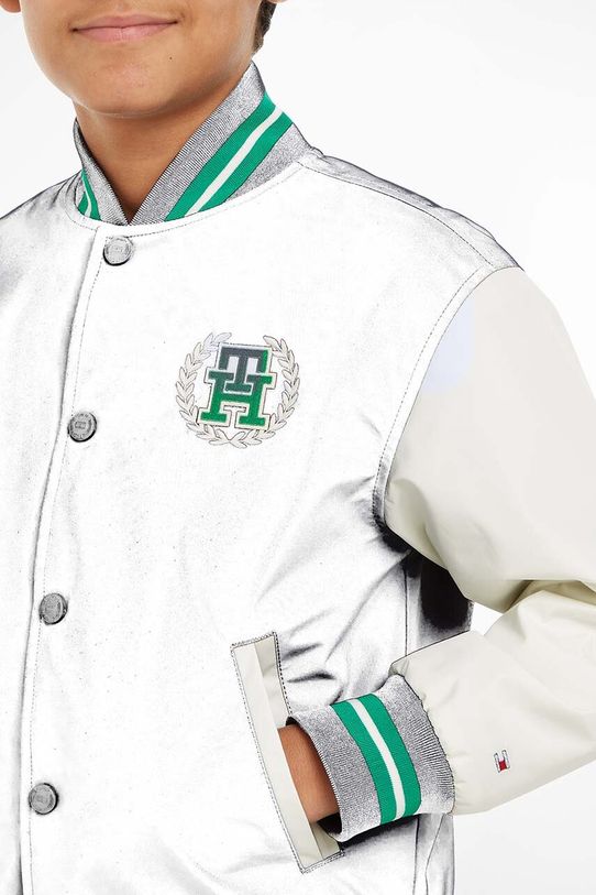 Tommy Hilfiger kurtka bomber dziecięca KB0KB08873.128.176.PPYH czarny