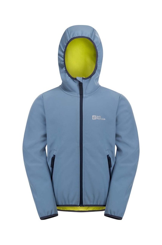Dečki Otroška jakna Jack Wolfskin FOURWINDSIDS 1608013.92.152 modra