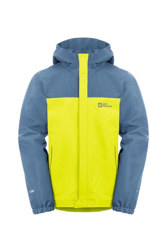 Детский дождевик Jack Wolfskin TUCAN с капюшоном жёлтый 1608284.92.152