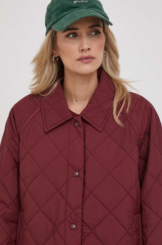 Tommy Hilfiger rövid kabát burgundia WW0WW40468