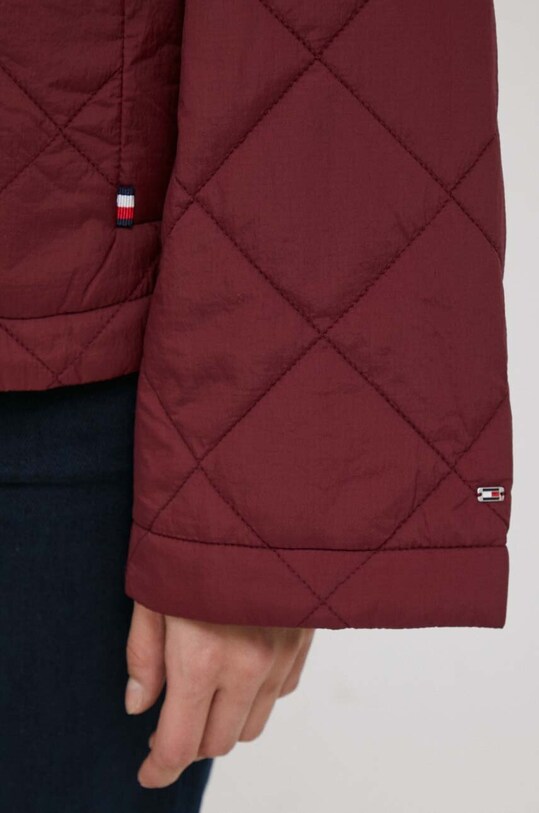 Tommy Hilfiger kurtka WW0WW40468 bordowy