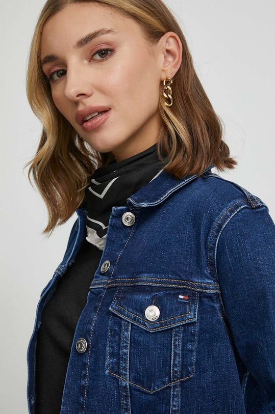 Tommy Hilfiger kurtka jeansowa granatowy WW0WW40654