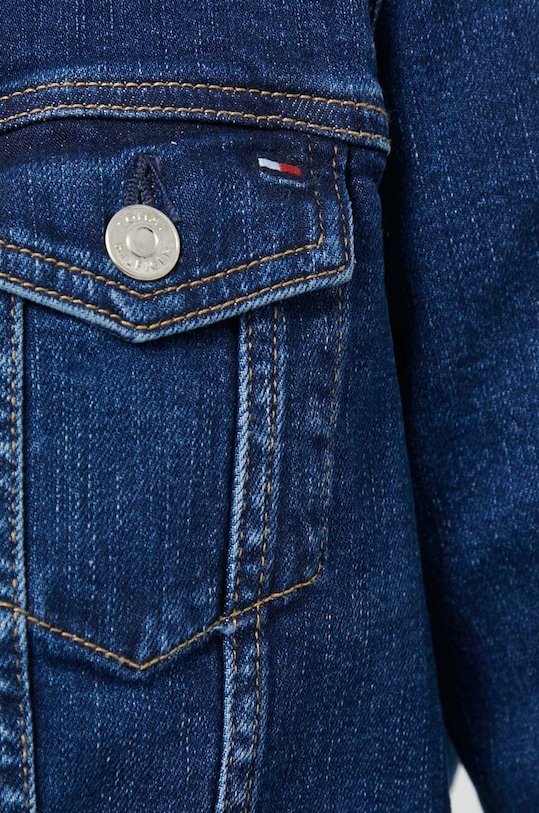 Tommy Hilfiger kurtka jeansowa WW0WW40654 granatowy