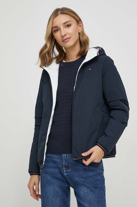 Tommy Hilfiger kurtka dwustronna WW0WW40745 biały SS24