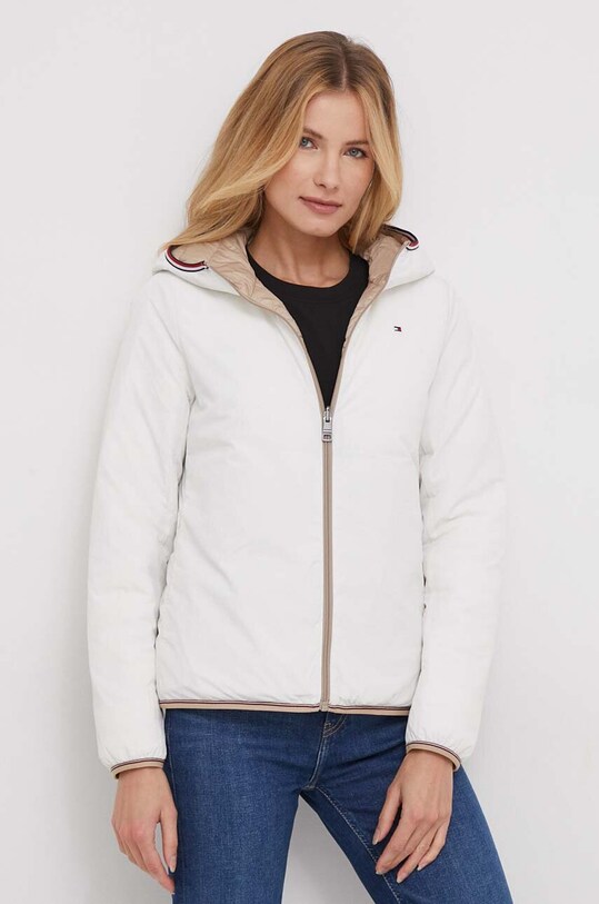 Tommy Hilfiger kurtka dwustronna beżowy WW0WW40745
