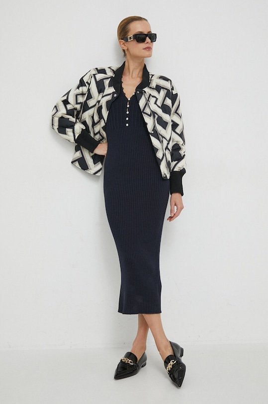 Îmbrăcăminte Tommy Hilfiger geacă bomber cu două fețe WW0WW40927 negru