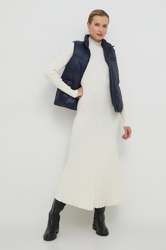 Tommy Hilfiger bezrękawnik puchowy WW0WW41170 granatowy SS24