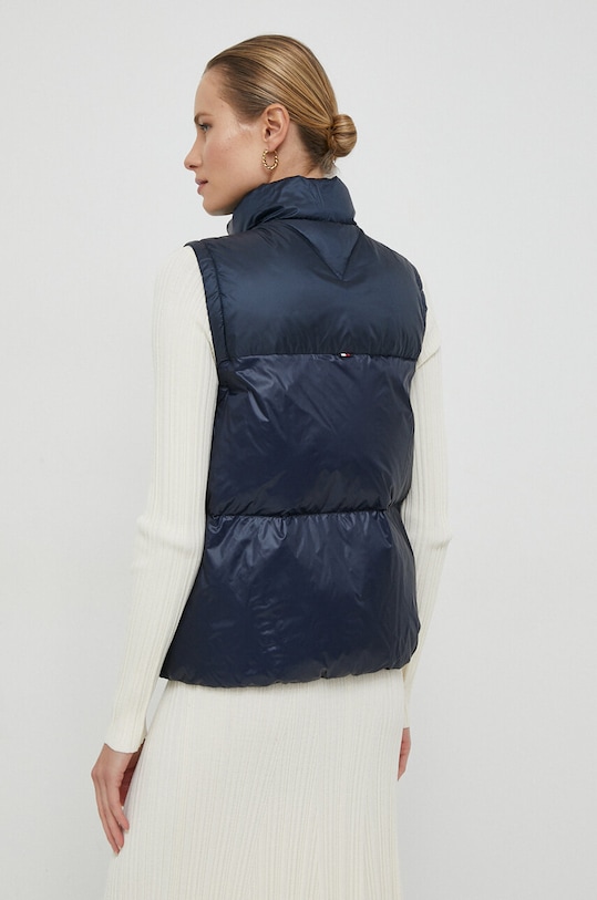 Odzież Tommy Hilfiger bezrękawnik puchowy WW0WW41170 granatowy