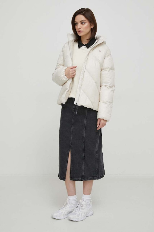 Tommy Hilfiger kurtka puchowa WW0WW41176 beżowy SS24