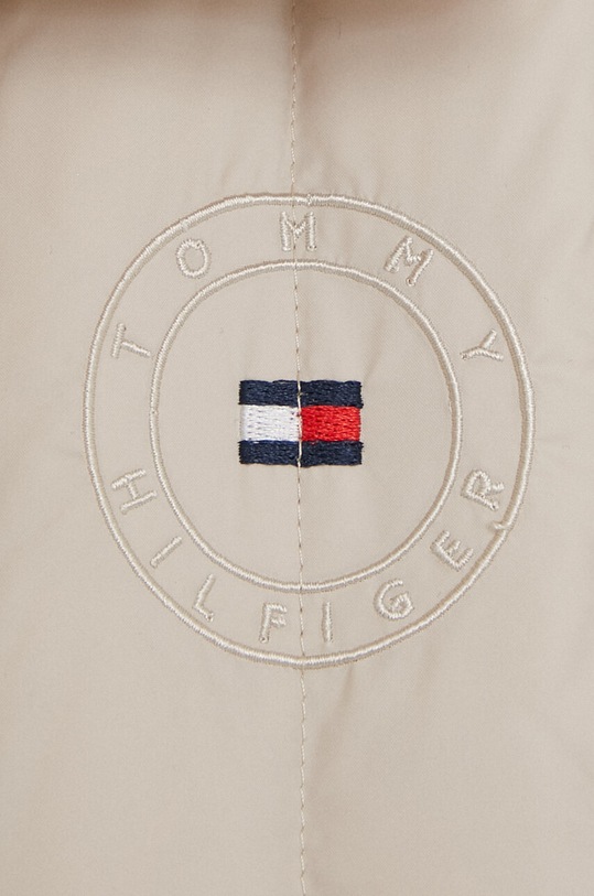 Péřová vesta Tommy Hilfiger WW0WW40485 béžová
