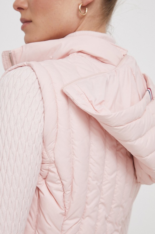 Péřová vesta Tommy Hilfiger WW0WW40485 růžová
