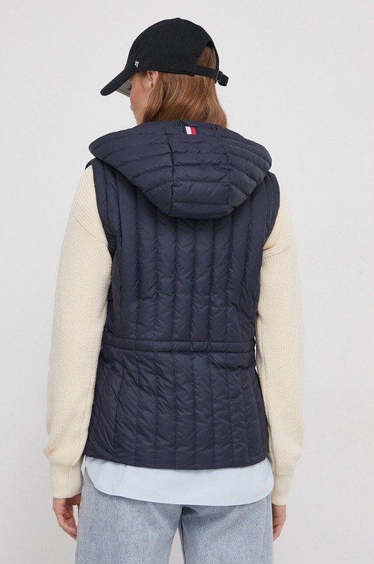 Odzież Tommy Hilfiger bezrękawnik puchowy WW0WW40485 granatowy