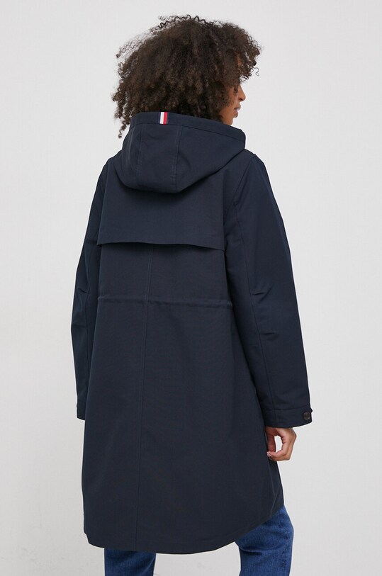 Odzież Tommy Hilfiger płaszcz WW0WW41164 granatowy