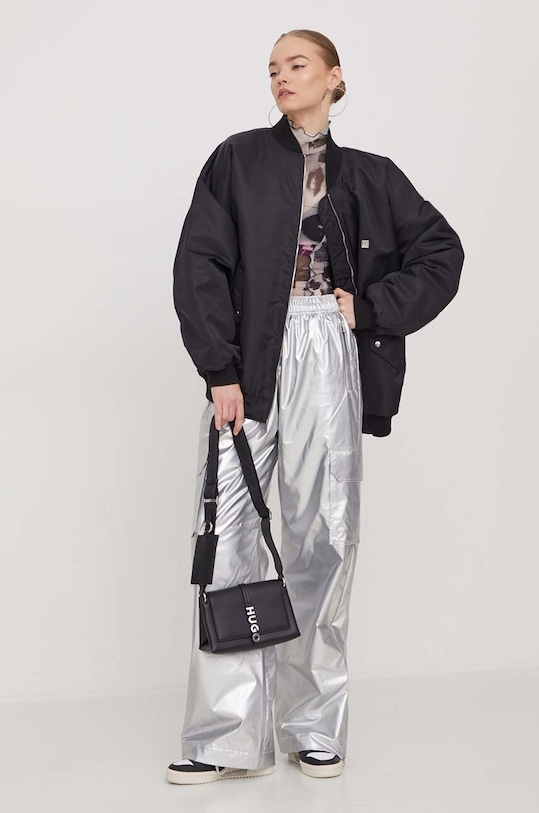 HUGO geacă 50504206 negru SS24