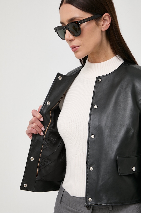 BOSS kurtka skórzana 50505500