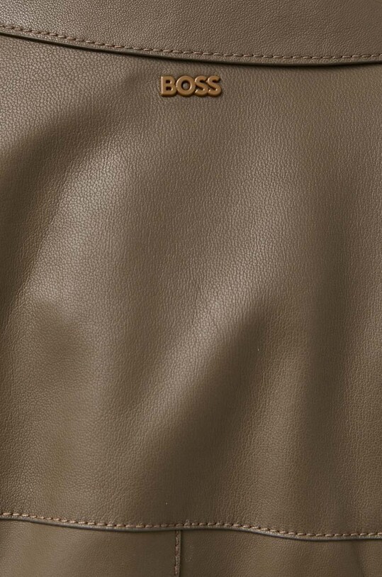 BOSS palton de piele 50505512 maro