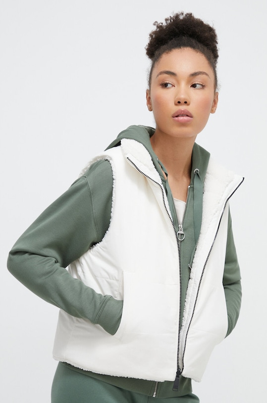 Dkny bezrękawnik bez kaptura beżowy DP3V3133