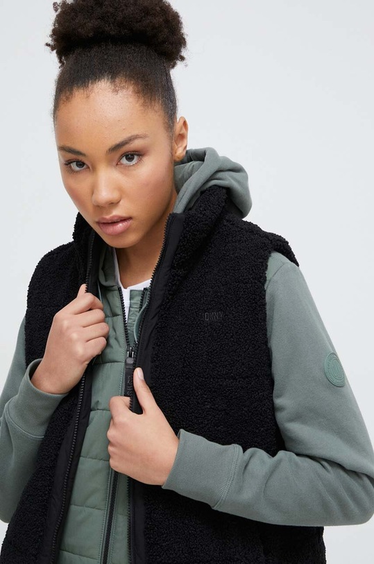Dkny bezrękawnik bez kaptura czarny DP3V3133