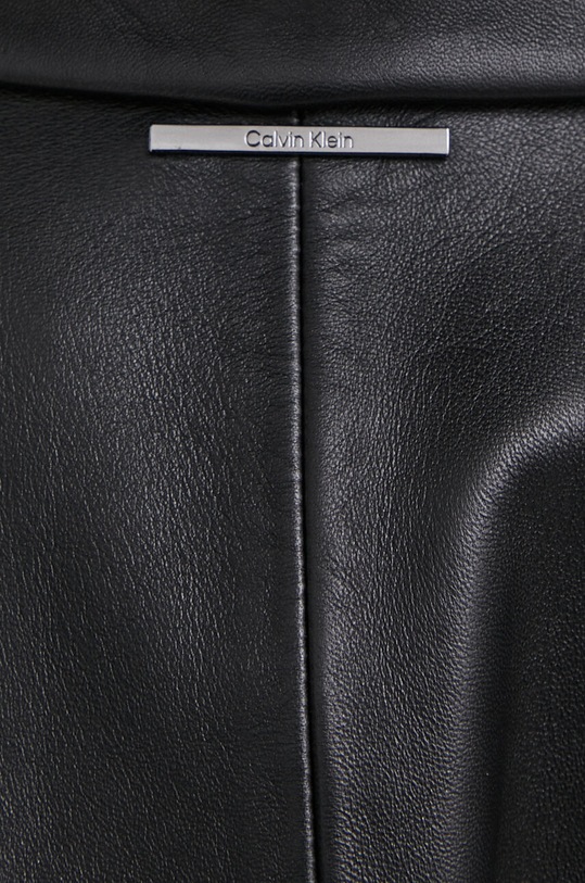 Calvin Klein kurtka skórzana K20K206312 czarny