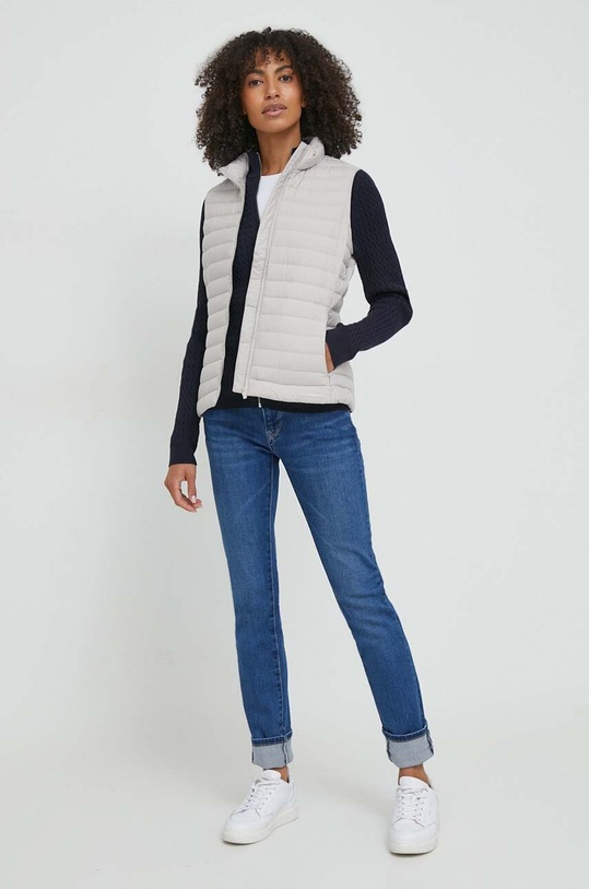 Calvin Klein bezrękawnik puchowy K20K206325 szary SS24