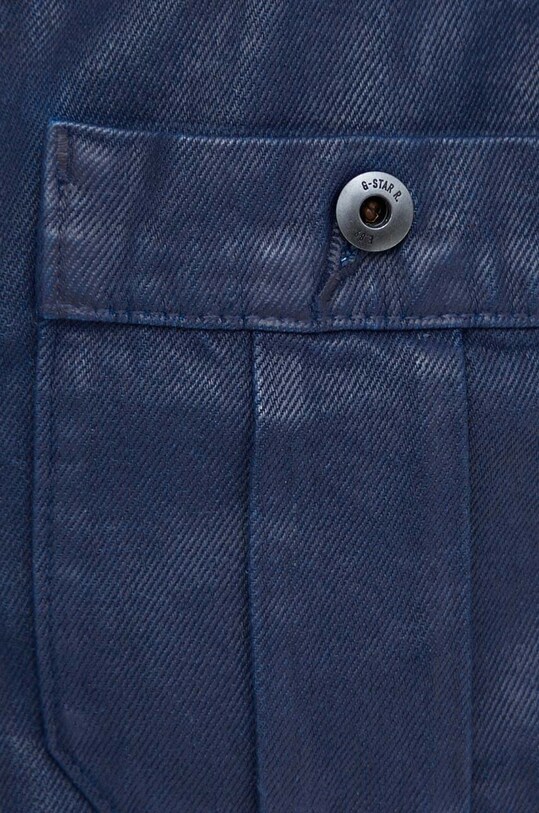 G-Star geacă din denim D24082.D436 bleumarin