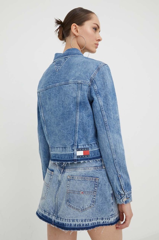 Oblečení Džínová bunda Tommy Jeans DW0DW16989 modrá