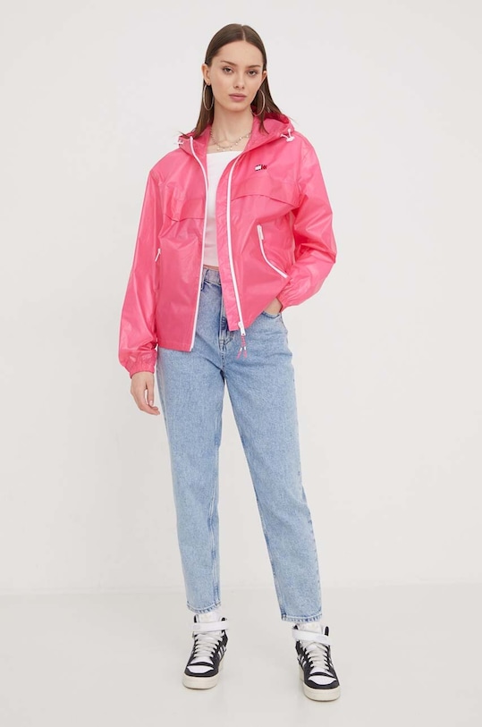 Tommy Jeans kurtka DW0DW17229 różowy SS24