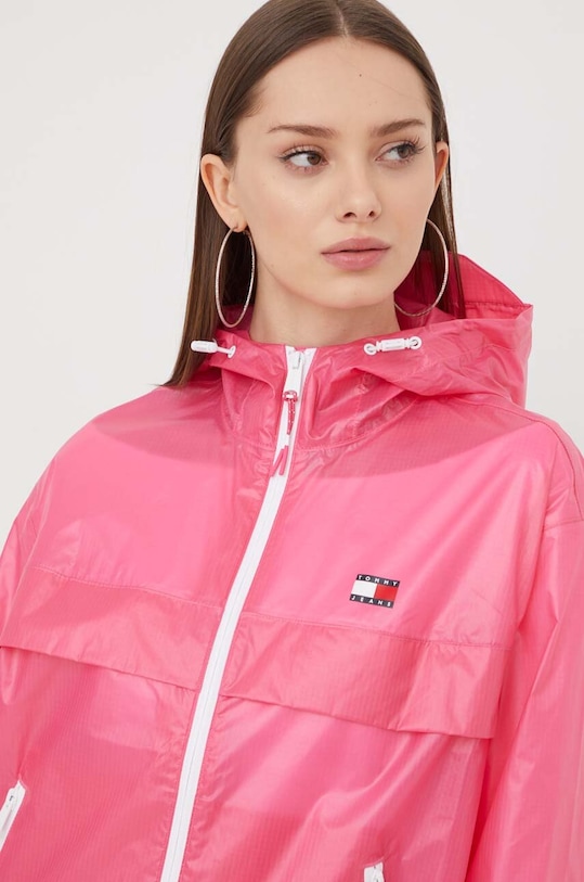 Tommy Jeans kurtka różowy DW0DW17229