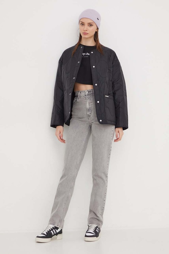 Tommy Jeans kurtka DW0DW17235 czarny SS24