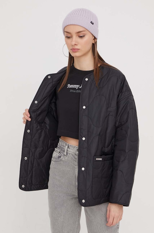 Tommy Jeans kurtka DW0DW17235 czarny