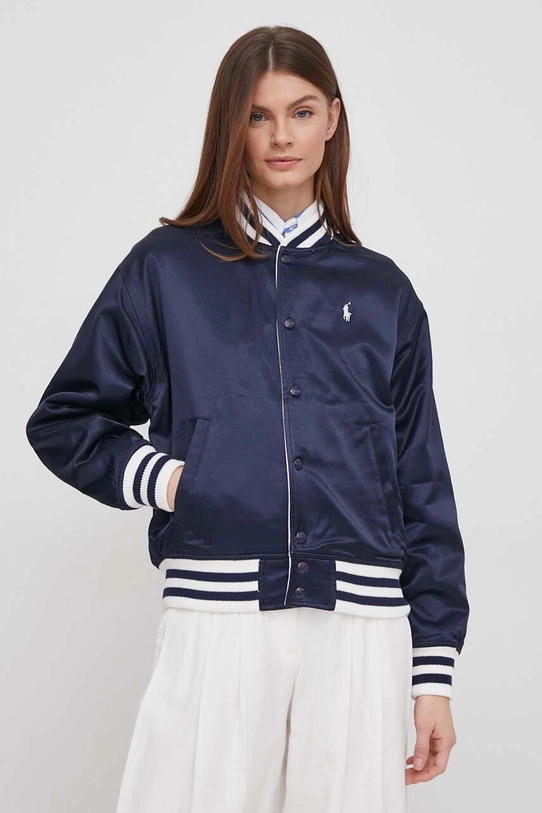 Polo Ralph Lauren kurtka bomber dwustronna 211924214 biały SS24