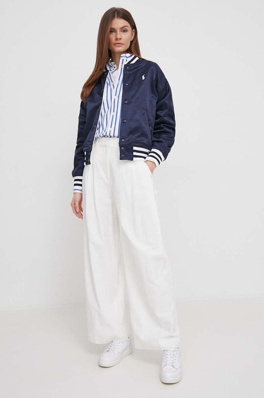 Ruházat Polo Ralph Lauren kifordítható bomber dzseki 211924214 fehér