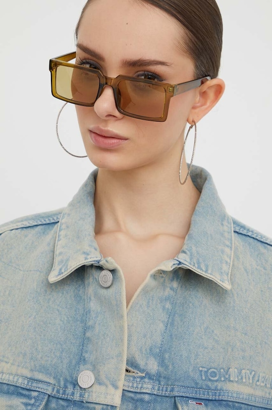 Tommy Jeans geacă din denim albastru DW0DW16995