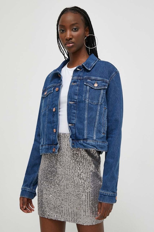 Джинсовая куртка Tommy Jeans джинс голубой DW0DW17211
