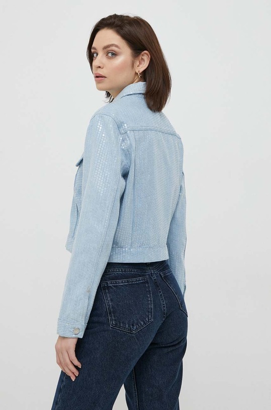 Oblečení Džínová bunda Calvin Klein Jeans J20J222872 modrá
