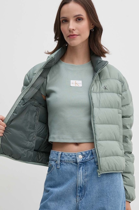 Péřová bunda Calvin Klein Jeans J20J222585