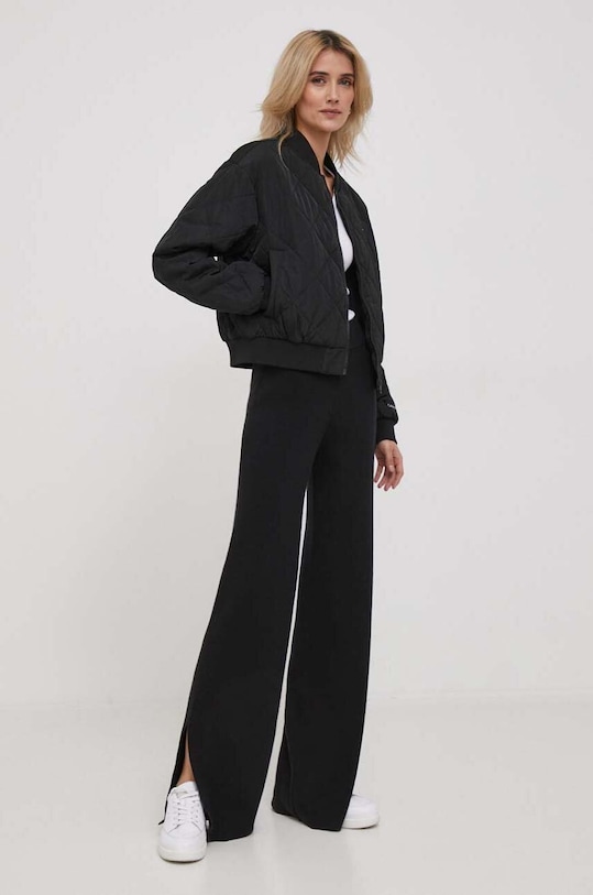 Calvin Klein Jeans kurtka bomber J20J222587 czarny SS24