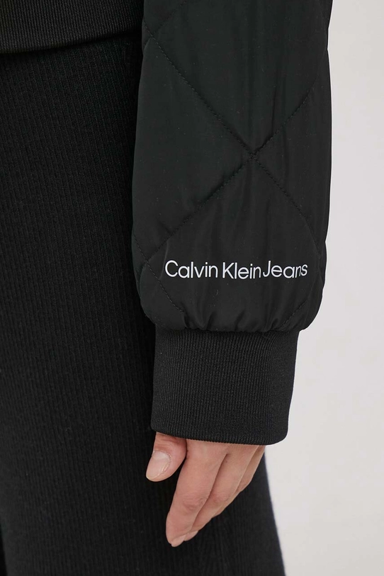 Calvin Klein Jeans bomber dzseki J20J222587 fekete