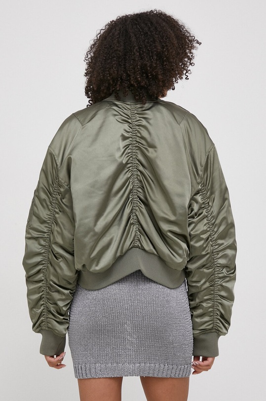 Odzież Calvin Klein Jeans kurtka bomber J20J222591 zielony