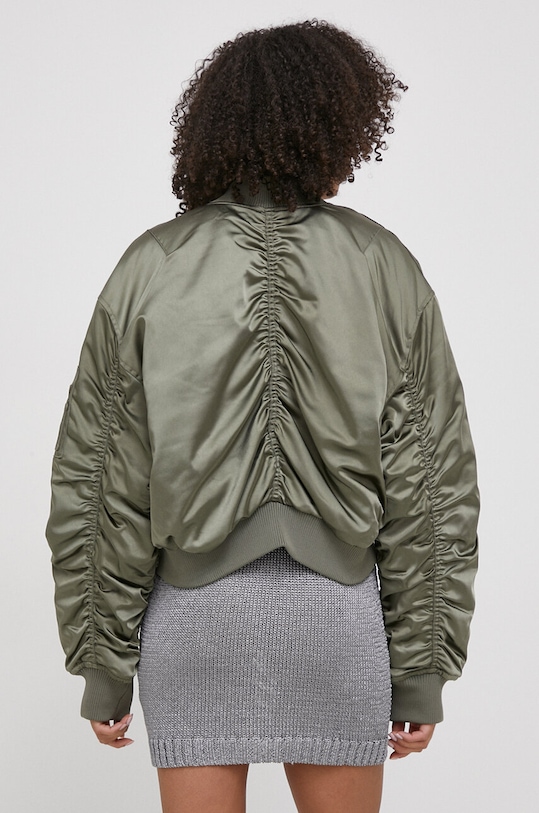 Odzież Calvin Klein Jeans kurtka bomber J20J222591 zielony