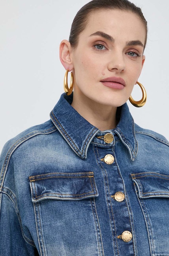 Džínová bunda Pinko námořnická modř 102944.A1LQ