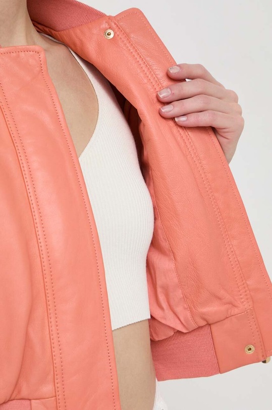 Pinko giacca in pelle stile bomber 102988.A1NL