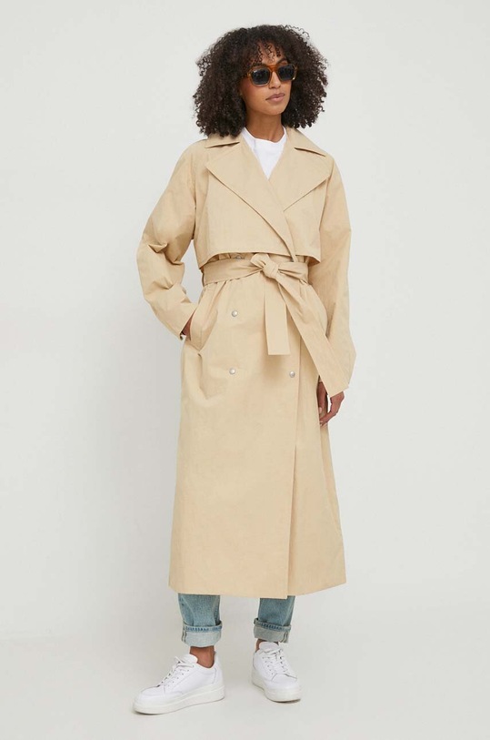 Calvin Klein Jeans trencz beżowy J20J222582