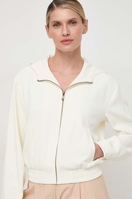 Dukserica Twinset s kapuljačom bež 241TP2245