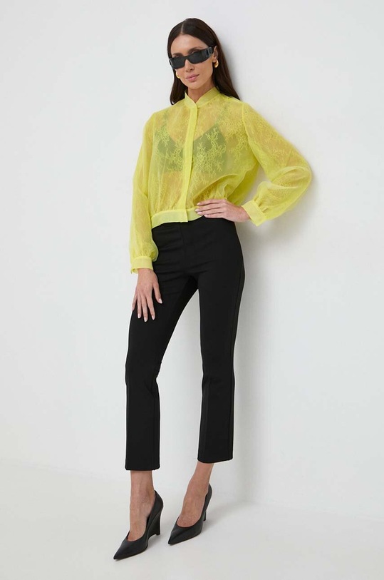 Twinset kurtka bomber 241TP2020 żółty SS24