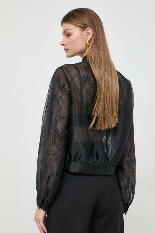 Odzież Twinset kurtka bomber 241TP2020 czarny